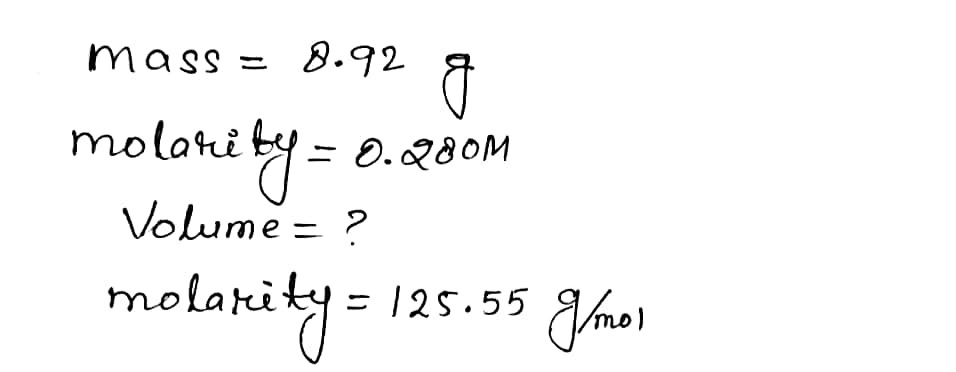 Chemistry homework question answer, step 1, image 1